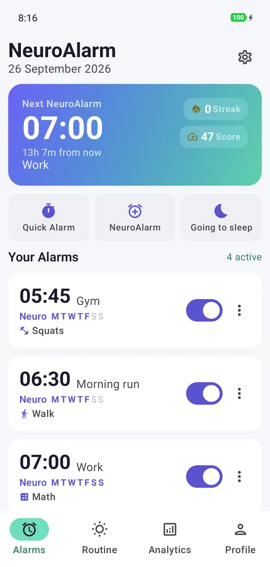 Midnight theme