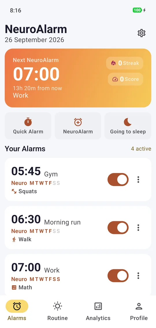 Sunrise theme